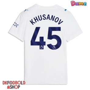 Manchester City Abdukodir Khusanov #45 Tredje trøje Dame 2026-27 Kort ærmer Manchester City Abdukodir Khusanov #45 Tredje trøje Dame 2026-27 Kort ærmer